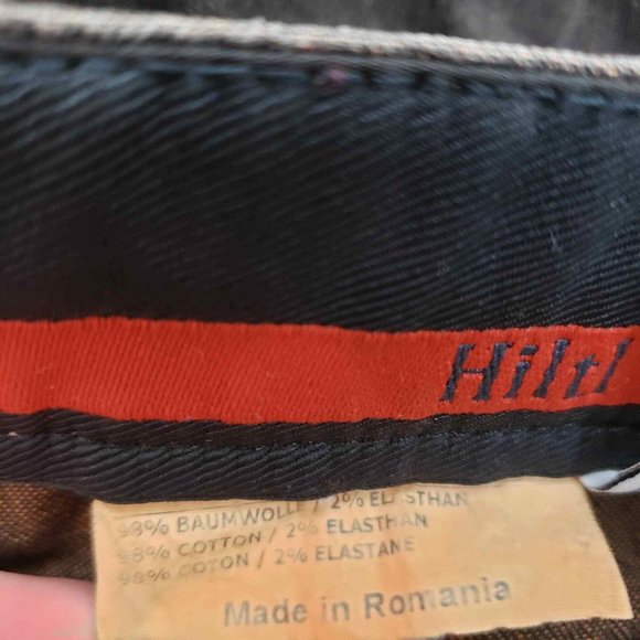 Hiltl "The Ultimate Trouser" Brown Relax Stitched Jeans, Men's 30 x 33 - Picture 6 of 10